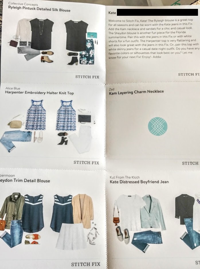 Stitch Fix July Box How To Guide Cut Out