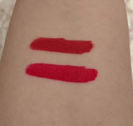 kat-von-d-project-chimps-outlaw-swatch-compare-flourescent-light